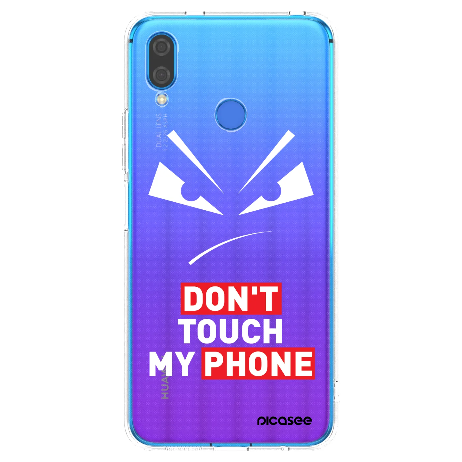 Picasee silikonowe przeźroczyste etui na Huawei Nova 3i - Evil Eye - Transparent
