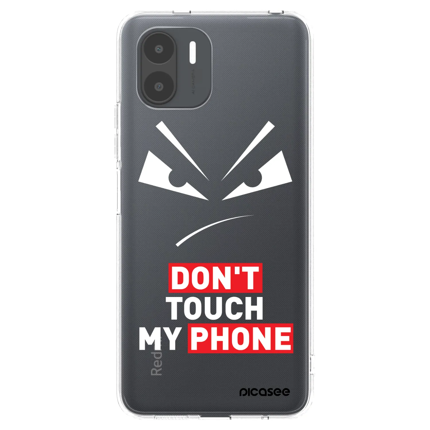 Picasee silikonowe przeźroczyste etui na Xiaomi Redmi A2 - Evil Eye - Transparent