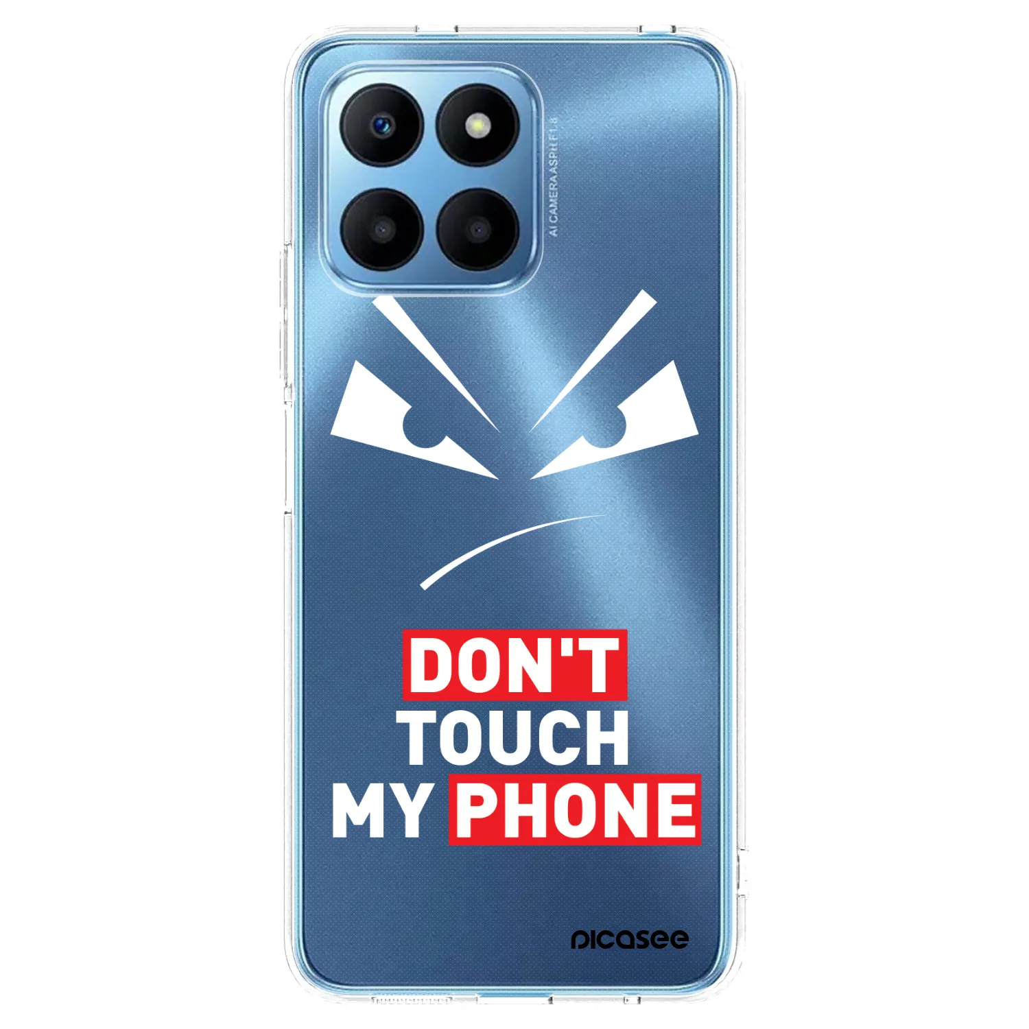 Picasee silikonowe przeźroczyste etui na Honor 70 Lite - Evil Eye - Transparent