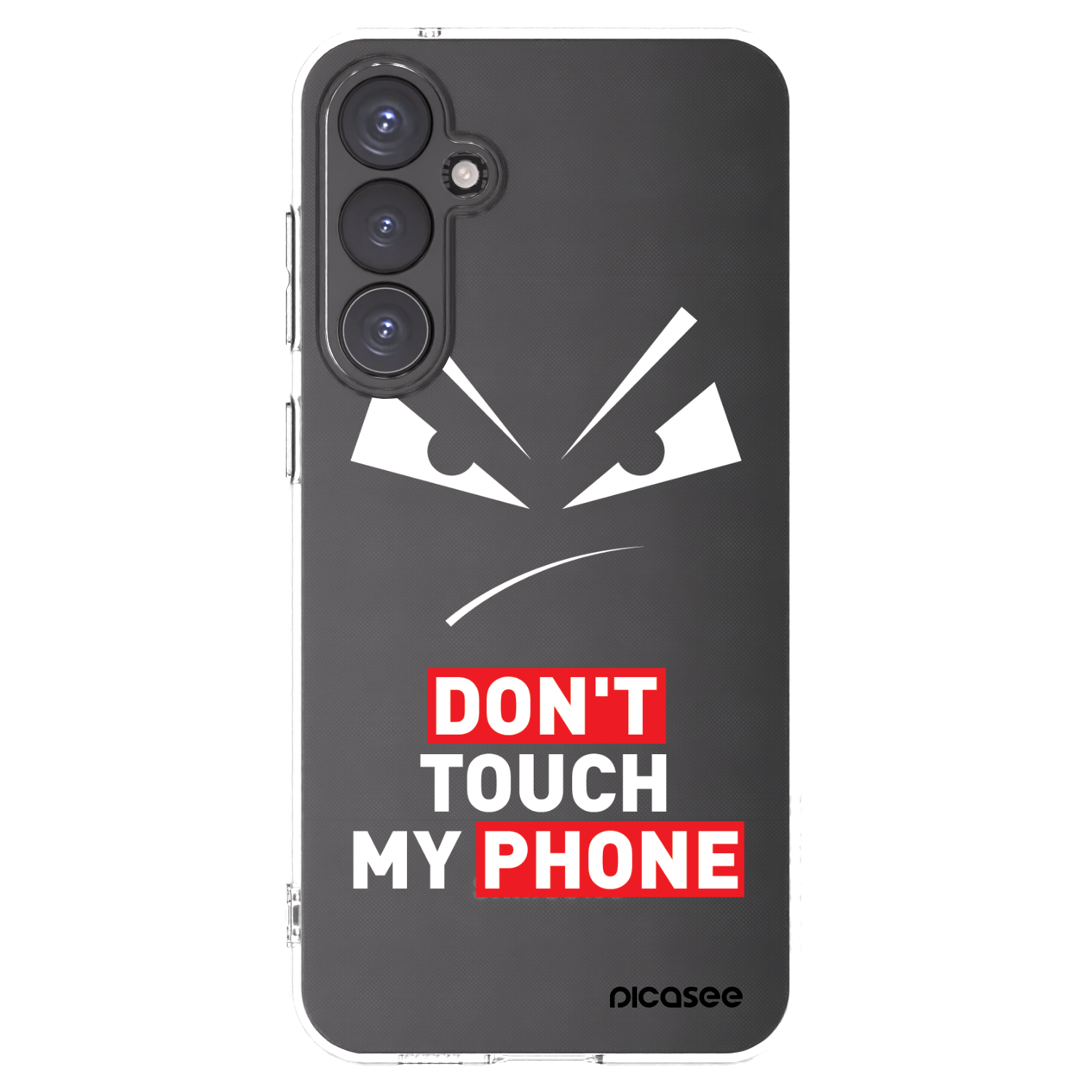Picasee silikonowe przeźroczyste etui na Samsung Galaxy S23 FE S711B - Evil Eye - Transparent