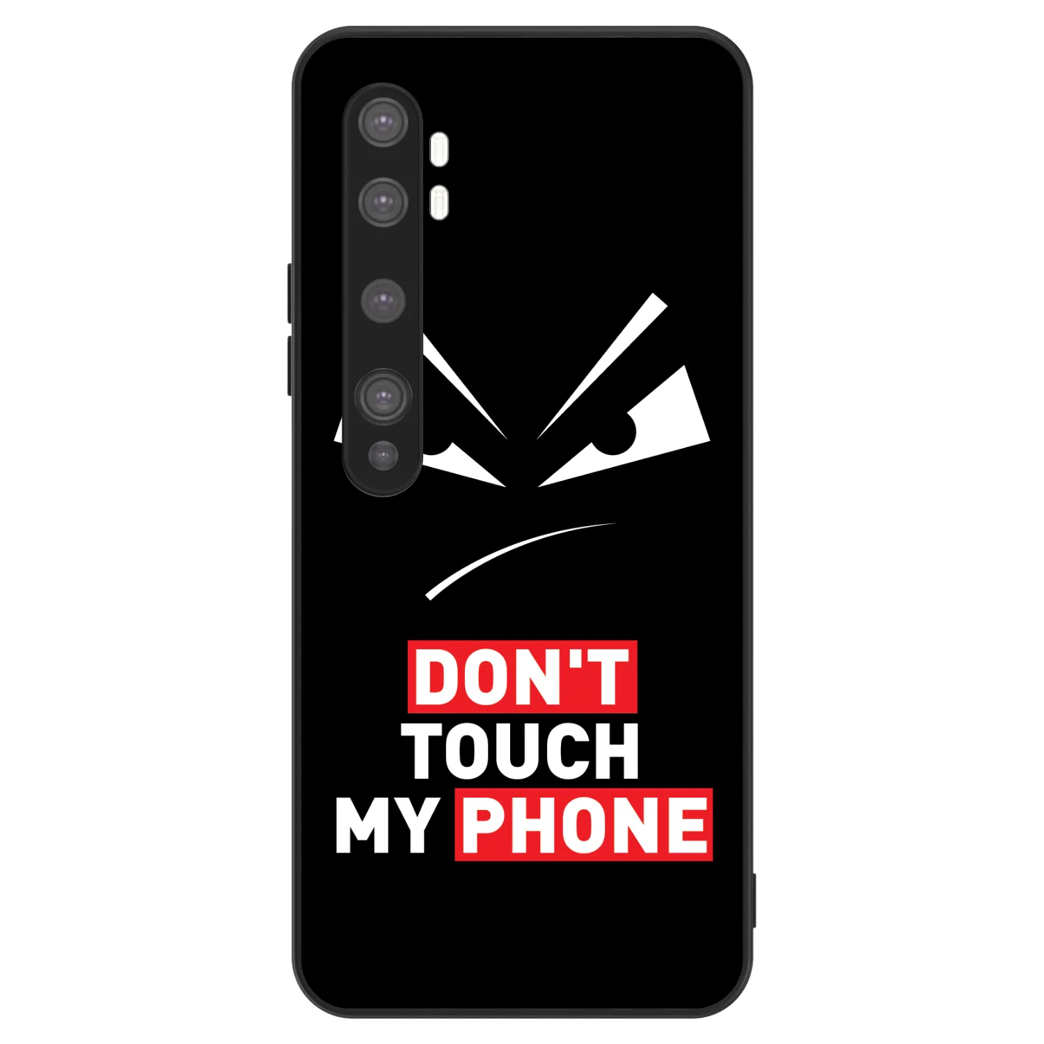 Picasee ULTIMATE CASE na Xiaomi Mi Note 10 (Pro) - Evil Eye - Transparent