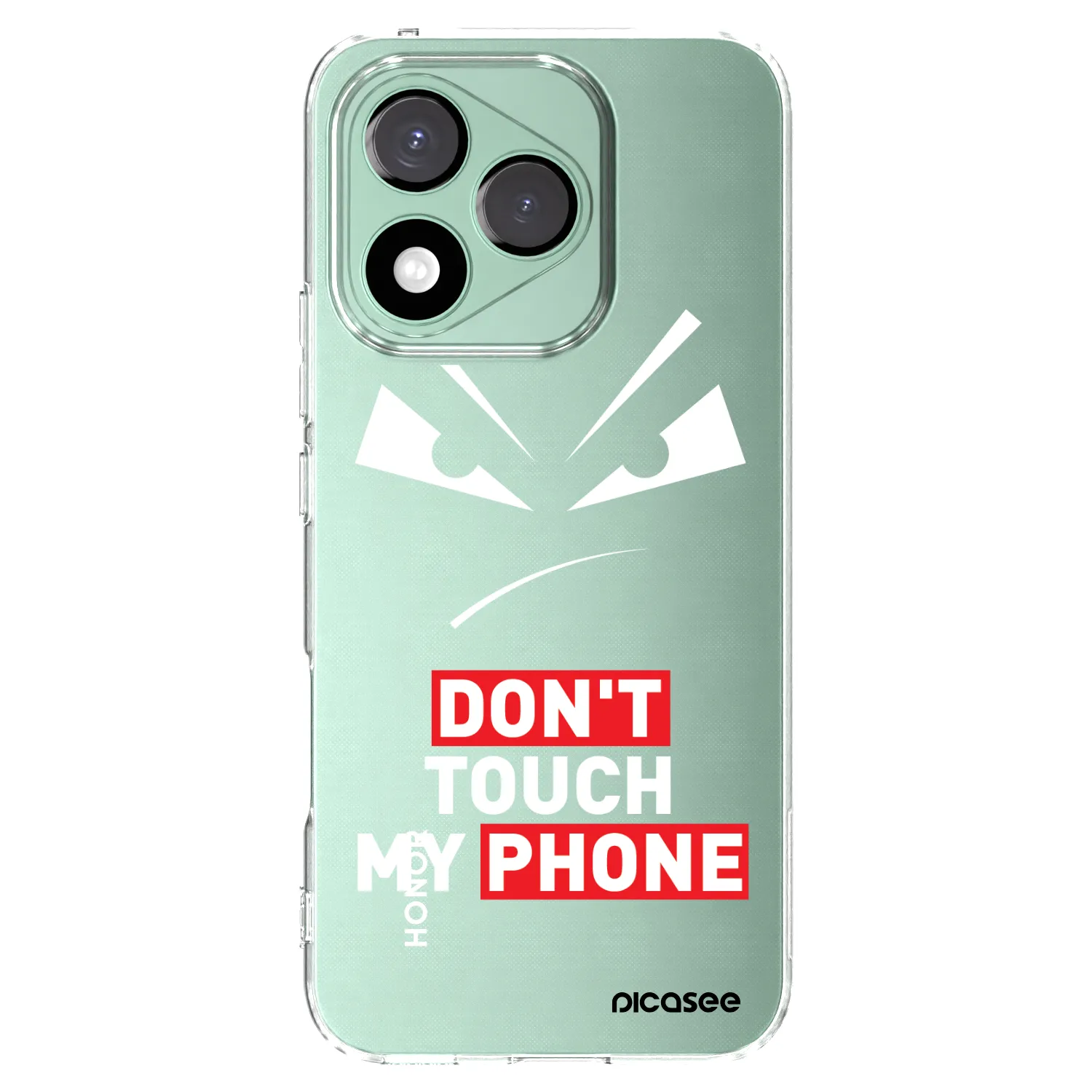 Picasee silikonowe przeźroczyste etui na Honor 400 Lite 5G - Evil Eye - Transparent