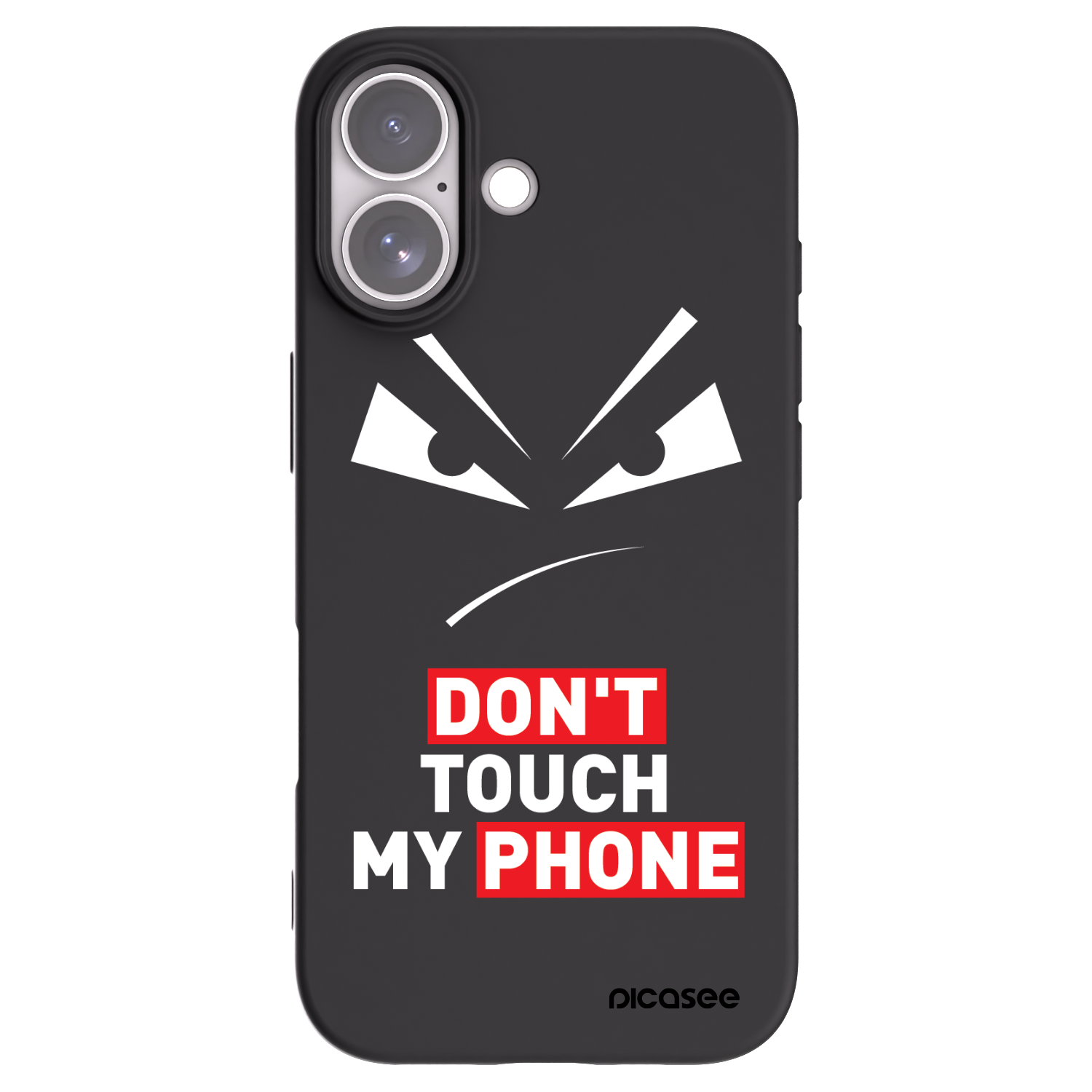 Picasee silikonowe czarne etui na Apple iPhone 17 - Evil Eye - Transparent