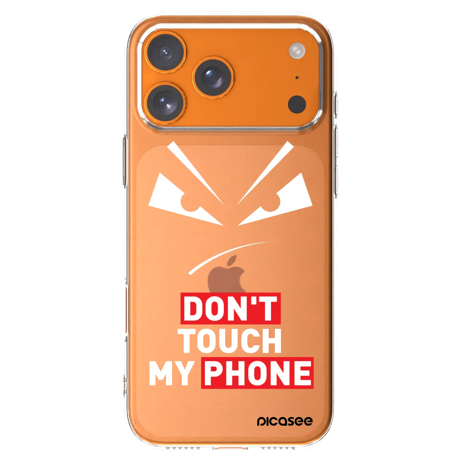 Picasee silikonowe przeźroczyste etui na Apple iPhone 17 Pro Max - Evil Eye - Transparent
