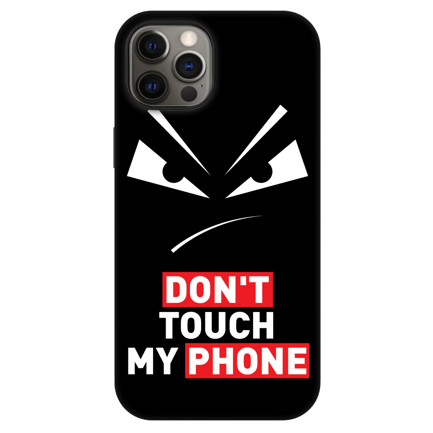 Picasee Fashion Case MagSafe na Apple iPhone 12 Pro - Evil Eye - Transparent