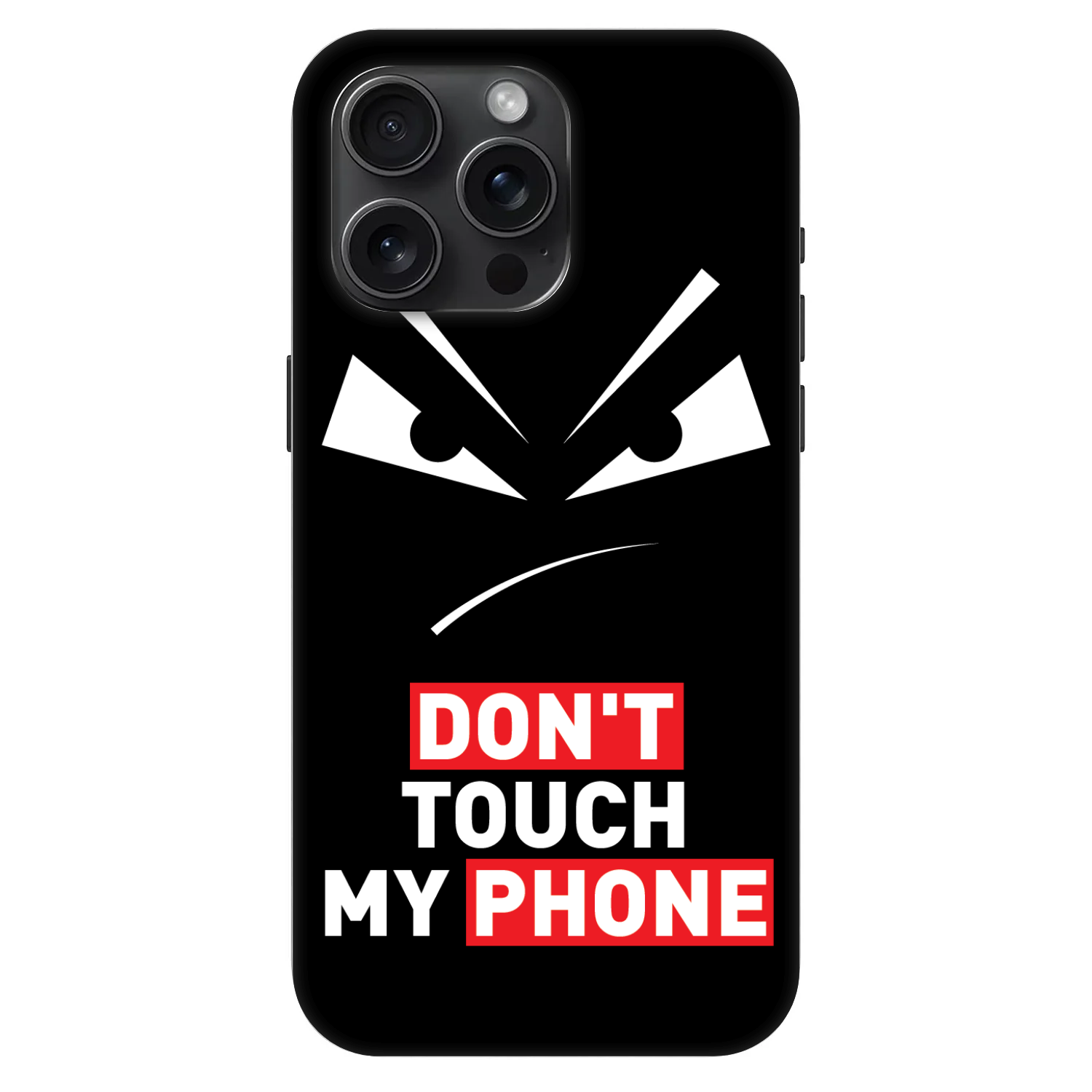 Picasee Fashion Case MagSafe na Apple iPhone 15 Pro Max - Evil Eye - Transparent