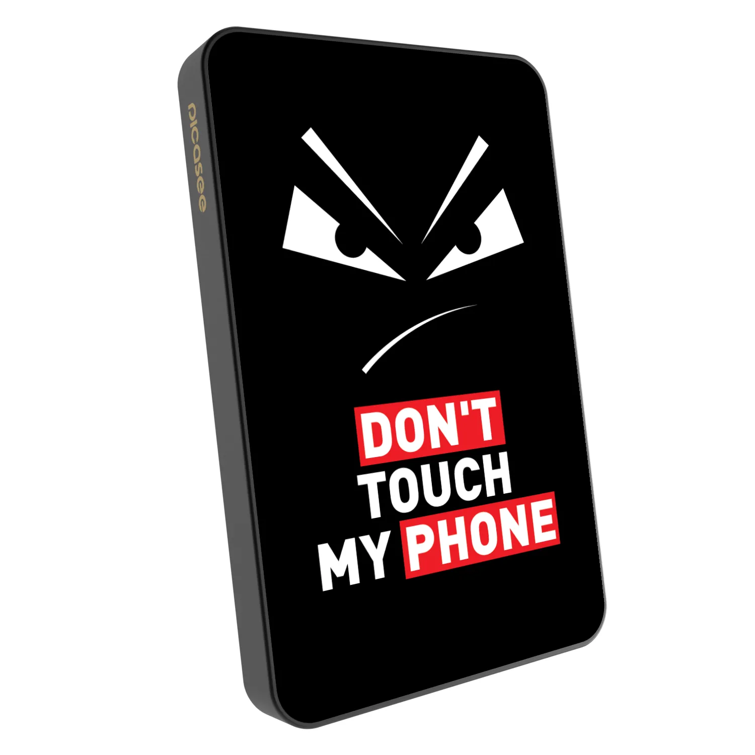 Picasee Powerbank z MagSafe 5 000 mAh Szary - Evil Eye - Transparent