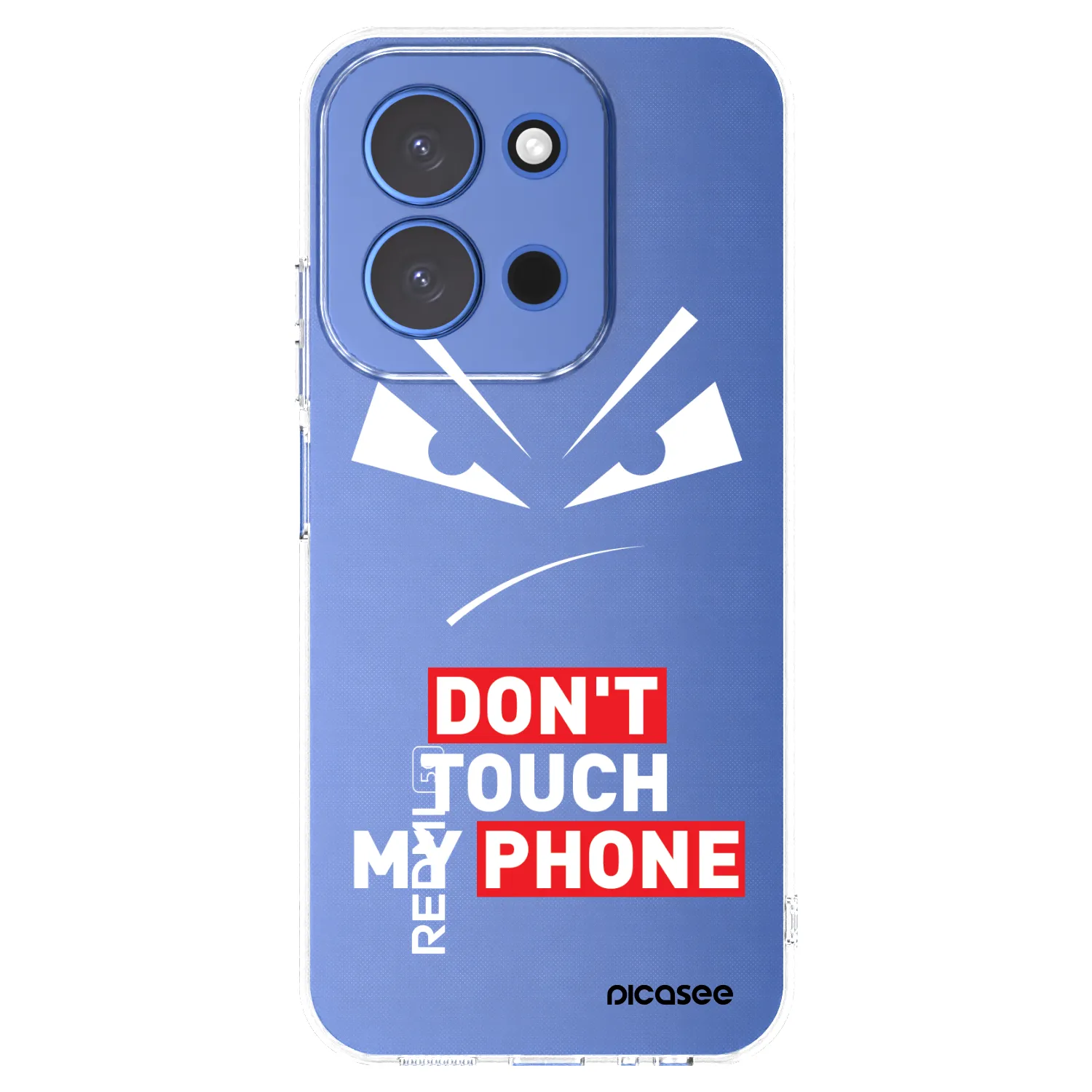 Picasee silikonowe przeźroczyste etui na Xiaomi Redmi 15C 4G - Evil Eye - Transparent