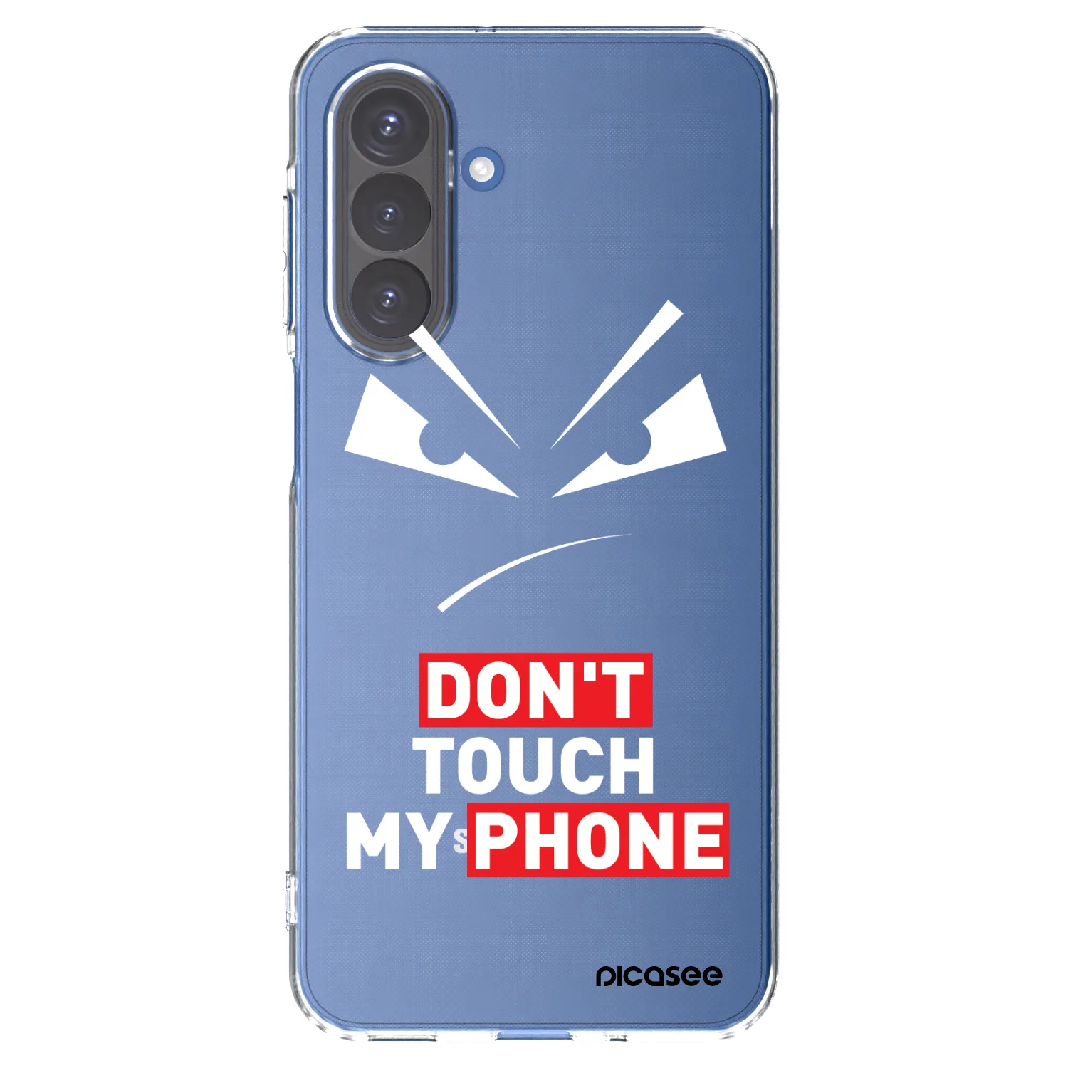 Picasee silikonowe przeźroczyste etui na Samsung Galaxy A17 5G - Evil Eye - Transparent