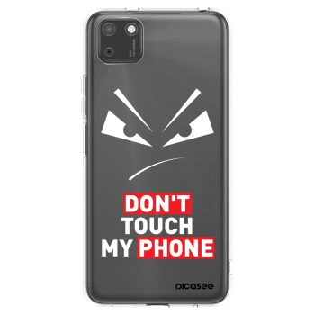 Picasee silikonowe przeźroczyste etui na Huawei Y5P - Evil Eye - Transparent