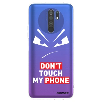 Picasee silikonowe przeźroczyste etui na Xiaomi Redmi 9 - Evil Eye - Transparent