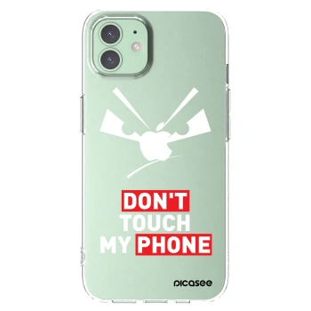 Picasee silikonowe przeźroczyste etui na Apple iPhone 12 Pro - Evil Eye - Transparent