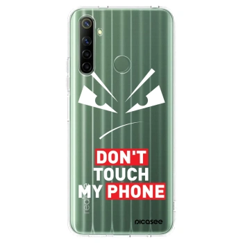 Picasee silikonowe przeźroczyste etui na Realme 6i - Evil Eye - Transparent