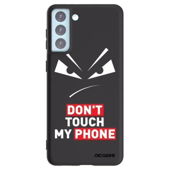 Picasee silikonowe czarne etui na Samsung Galaxy S21+ 5G G996F - Evil Eye - Transparent