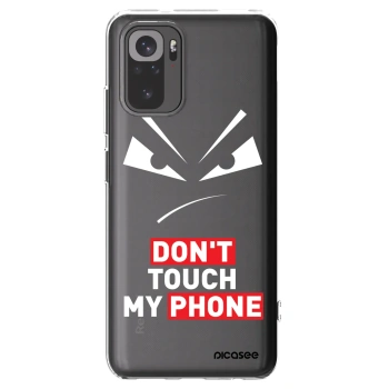 Picasee silikonowe przeźroczyste etui na Xiaomi Redmi Note 10S - Evil Eye - Transparent