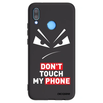 Picasee silikonowe czarne etui na Huawei P20 Lite - Evil Eye - Transparent