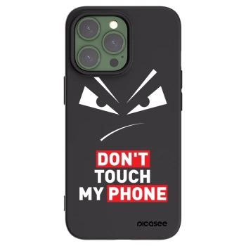 Picasee silikonowe czarne etui na Apple iPhone 13 Pro - Evil Eye - Transparent