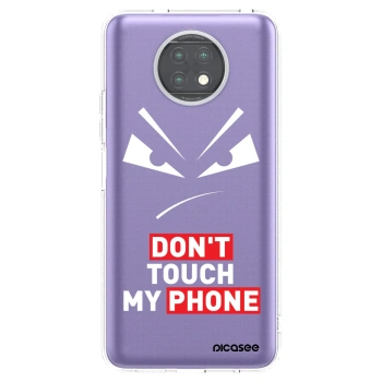 Picasee silikonowe przeźroczyste etui na Xiaomi Redmi Note 9T - Evil Eye - Transparent