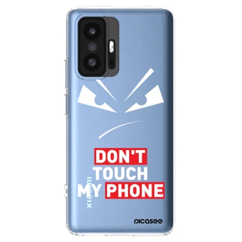 Picasee silikonowe przeźroczyste etui na Xiaomi 11T - Evil Eye - Transparent