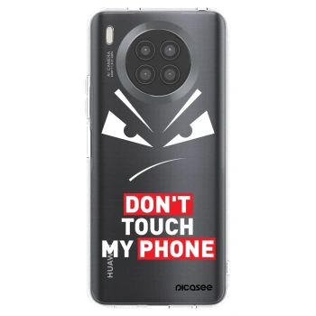 Picasee silikonowe przeźroczyste etui na Huawei Nova 8i - Evil Eye - Transparent