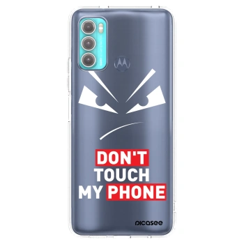 Picasee silikonowe przeźroczyste etui na Motorola Moto G60 - Evil Eye - Transparent