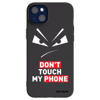 Picasee silikonowe czarne etui na Apple iPhone 14 Plus - Evil Eye - Transparent