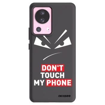 Picasee silikonowe czarne etui na Xiaomi 13 Lite - Evil Eye - Transparent