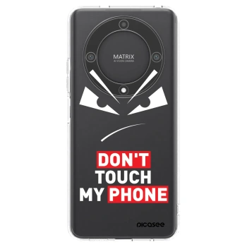 Picasee silikonowe przeźroczyste etui na Honor Magic5 Lite 5G - Evil Eye - Transparent