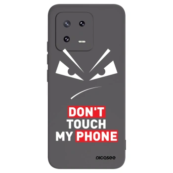 Picasee silikonowe czarne etui na Xiaomi 13 Pro - Evil Eye - Transparent