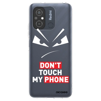 Picasee silikonowe przeźroczyste etui na Xiaomi Redmi 12C - Evil Eye - Transparent