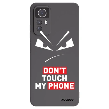 Picasee silikonowe czarne etui na Xiaomi Redmi Note 12S - Evil Eye - Transparent