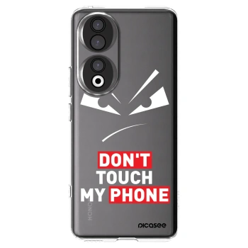 Picasee silikonowe przeźroczyste etui na Honor 90 5G - Evil Eye - Transparent