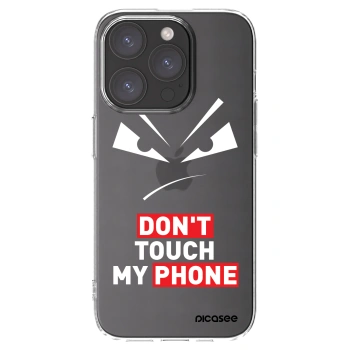 Picasee silikonowe przeźroczyste etui na Apple iPhone 15 Pro - Evil Eye - Transparent