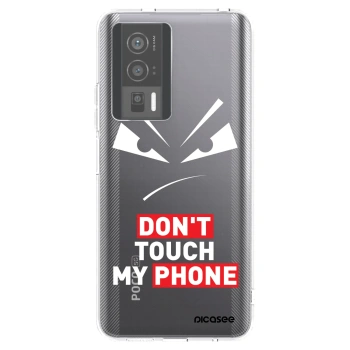 Picasee silikonowe przeźroczyste etui na Xiaomi Poco F5 Pro 5G - Evil Eye - Transparent