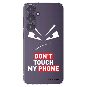 Picasee silikonowe przeźroczyste etui na Samsung Galaxy S24+ S926B 5G - Evil Eye - Transparent