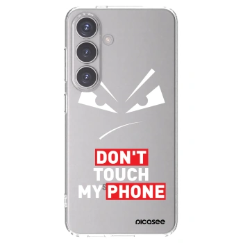 Picasee silikonowe przeźroczyste etui na Samsung Galaxy S24 S921B 5G - Evil Eye - Transparent