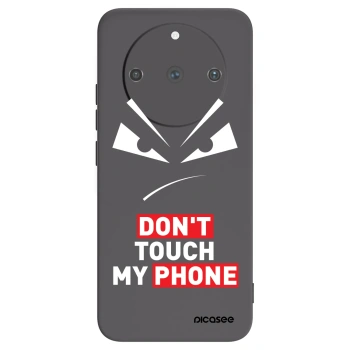 Picasee silikonowe czarne etui na Realme 11 Pro+ - Evil Eye - Transparent