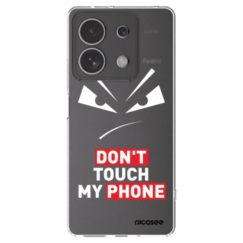 Picasee silikonowe przeźroczyste etui na Xiaomi Redmi Note 13 4G - Evil Eye - Transparent