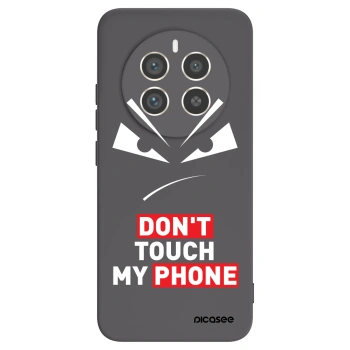 Picasee silikonowe czarne etui na Realme 12 Pro 5G - Evil Eye - Transparent