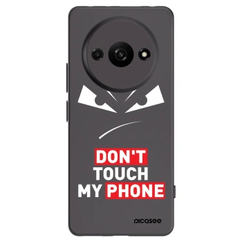 Picasee silikonowe czarne etui na Xiaomi Redmi A3 - Evil Eye - Transparent