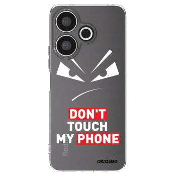 Picasee silikonowe przeźroczyste etui na Xiaomi Redmi 13 4G - Evil Eye - Transparent