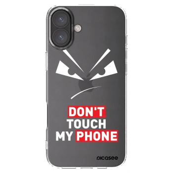 Picasee silikonowe przeźroczyste etui na Apple iPhone 16 Plus - Evil Eye - Transparent