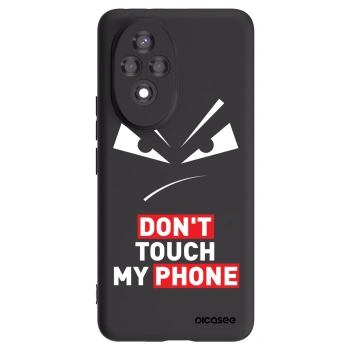 Picasee silikonowe czarne etui na Honor 200 5G - Evil Eye - Transparent