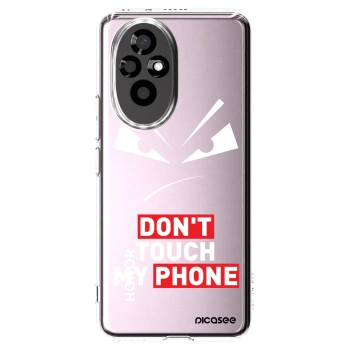 Picasee silikonowe przeźroczyste etui na Honor 200 5G - Evil Eye - Transparent