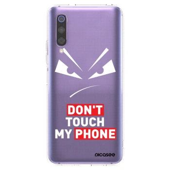 Picasee silikonowe przeźroczyste etui na Xiaomi Mi 9 - Evil Eye - Transparent