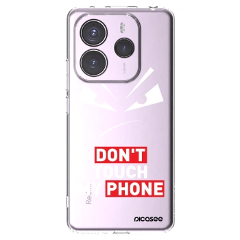 Picasee silikonowe przeźroczyste etui na Xiaomi Redmi Note 14 5G - Evil Eye - Transparent