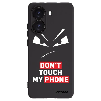 Picasee silikonowe czarne etui na Xiaomi Poco X7 Pro 5G - Evil Eye - Transparent