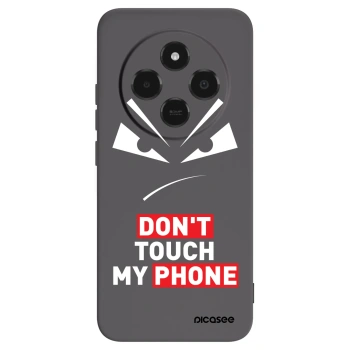 Picasee silikonowe czarne etui na Xiaomi Poco C75 - Evil Eye - Transparent