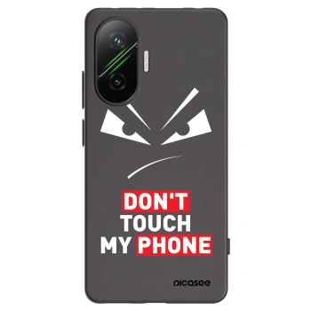 Picasee silikonowe czarne etui na Xiaomi Poco F7 Pro 5G - Evil Eye - Transparent