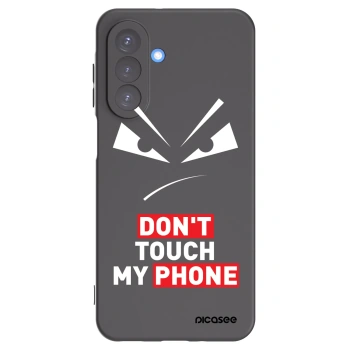 Picasee silikonowe czarne etui na Samsung Galaxy A17 5G - Evil Eye - Transparent
